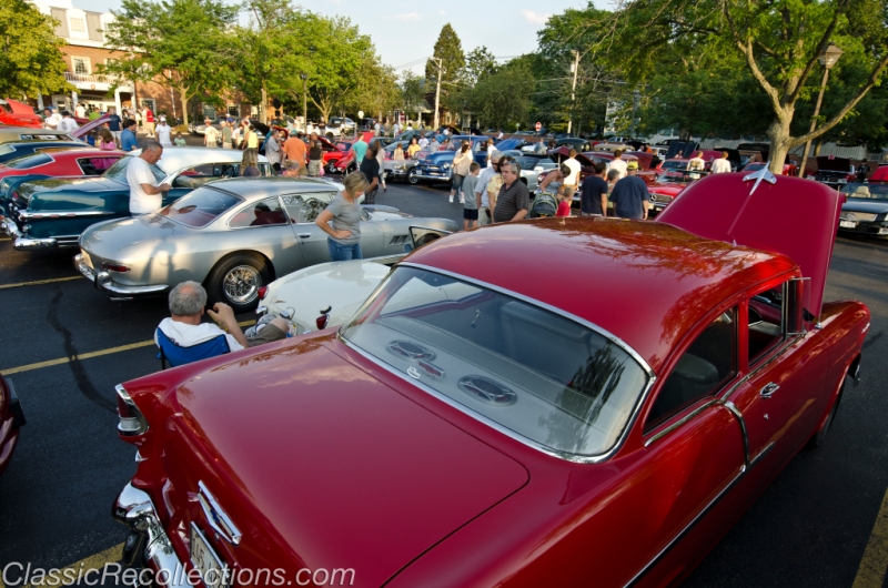 Downtown Barrington, Illinois's classic car cruise has been taking place for 9 years.
